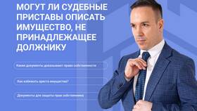Как приставы изымают имущество