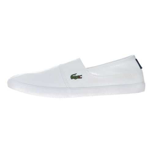 Слипоны мужские Lacoste 733CAM1071 белые 9.5 FR в Крокс