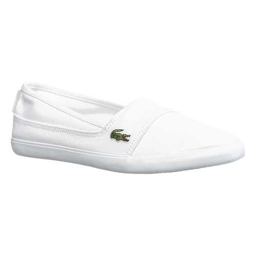 Слипоны женские Lacoste Marice BL 2 белые 37 RU в Крокс