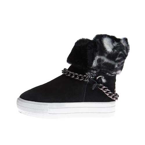 Угги Shepherd's Life Olympic Black Suede черная замша в Крокс